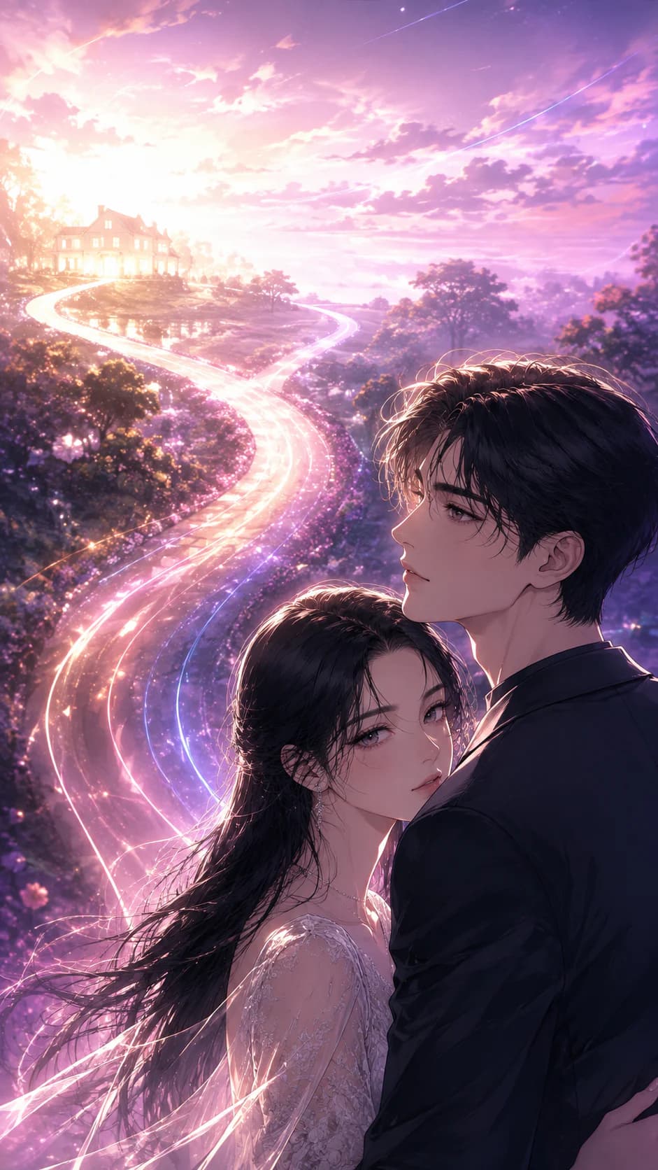 두 사람의 인생 흐름이 한 집으로 이어지는 때를 보는 장면